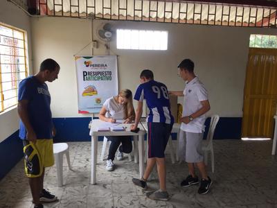Elecciones de presupuesto participativo en el corregimiento de Puerto Caldas