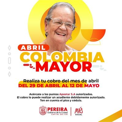 Un total de 306 adultos mayores fueron ingresados como nuevos beneficiarios de Colombia Mayor