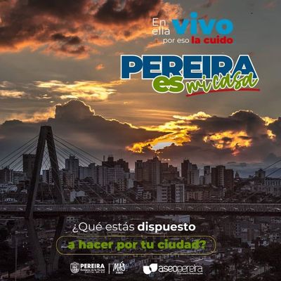 Empresa de aseo de Pereira lanzó campaña “Pereira es mi casa”